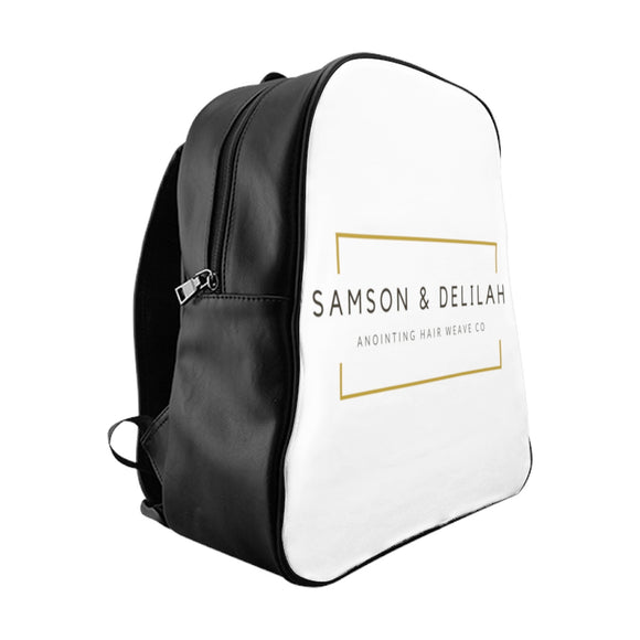 Samson & Delilah's Anointing Hair Weave Co. School Backpack