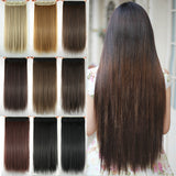 Clip in Hair Extensions Black Brown