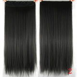 Clip in Hair Extensions Black Brown