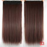 Clip in Hair Extensions Black Brown