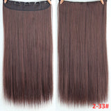 AISI HAIR 22 inch(55cm)  Long Straight Women Clip in Hair Extensions