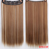 AISI HAIR 22 inch(55cm)  Long Straight Women Clip in Hair Extensions