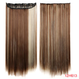 AISI HAIR 22 inch(55cm)  Long Straight Women Clip in Hair Extensions