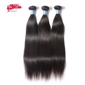 Ali Queen Hair Products Peruvian Straight Hair Bundles